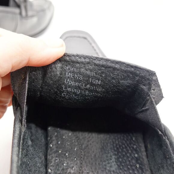 Kenneth Cole New York Black Horse-bit Square Toe Black Slip on Loafer Size 10 - Picture 9 of 10